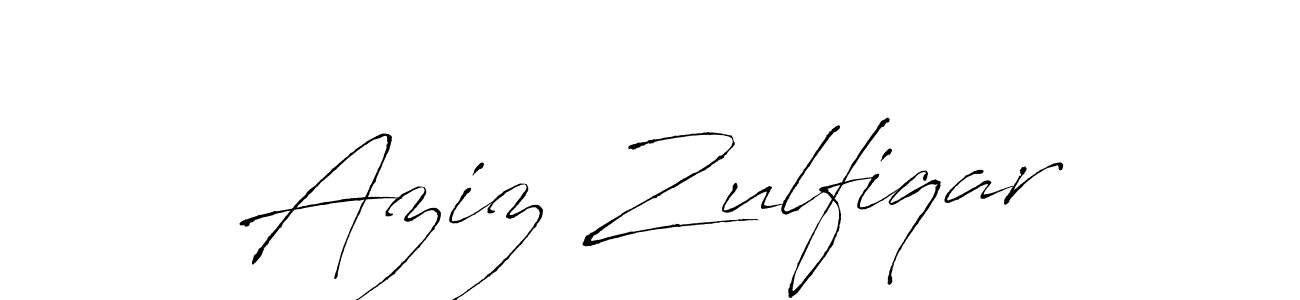 You should practise on your own different ways (Antro_Vectra) to write your name (Aziz Zulfiqar) in signature. don't let someone else do it for you. Aziz Zulfiqar signature style 6 images and pictures png