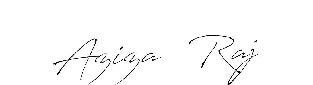 Also You can easily find your signature by using the search form. We will create Aziza   Raj name handwritten signature images for you free of cost using Antro_Vectra sign style. Aziza   Raj signature style 6 images and pictures png