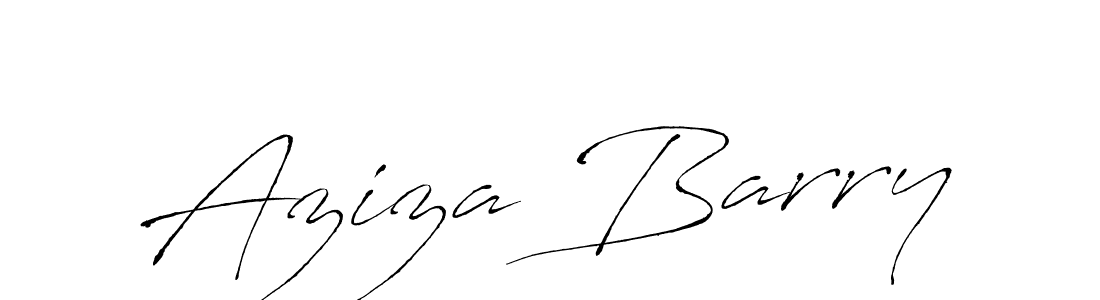 Make a beautiful signature design for name Aziza Barry. Use this online signature maker to create a handwritten signature for free. Aziza Barry signature style 6 images and pictures png