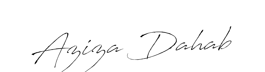 Aziza Dahab stylish signature style. Best Handwritten Sign (Antro_Vectra) for my name. Handwritten Signature Collection Ideas for my name Aziza Dahab. Aziza Dahab signature style 6 images and pictures png