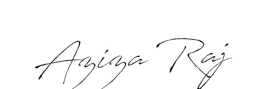 Make a beautiful signature design for name Aziza Raj. Use this online signature maker to create a handwritten signature for free. Aziza Raj signature style 6 images and pictures png