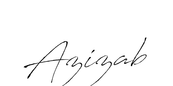 How to make Azizab name signature. Use Antro_Vectra style for creating short signs online. This is the latest handwritten sign. Azizab signature style 6 images and pictures png