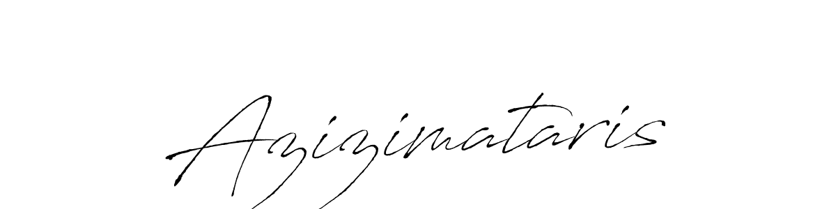 Create a beautiful signature design for name Azizimataris. With this signature (Antro_Vectra) fonts, you can make a handwritten signature for free. Azizimataris signature style 6 images and pictures png