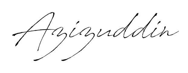 You should practise on your own different ways (Antro_Vectra) to write your name (Azizuddin) in signature. Don't let someone else do it for you. Azizuddin signature style 6 images and pictures png