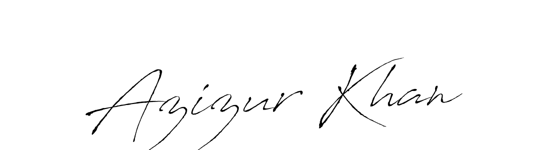 Azizur Khan stylish signature style. Best Handwritten Sign (Antro_Vectra) for my name. Handwritten Signature Collection Ideas for my name Azizur Khan. Azizur Khan signature style 6 images and pictures png