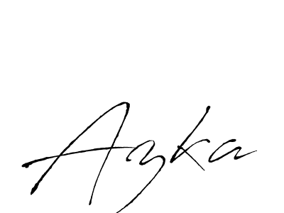 if you are searching for the best signature style for your name Azka. so please give up your signature search. here we have designed multiple signature styles  using Antro_Vectra. Azka signature style 6 images and pictures png