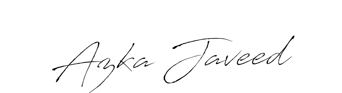 You can use this online signature creator to create a handwritten signature for the name Azka Javeed. This is the best online autograph maker. Azka Javeed signature style 6 images and pictures png