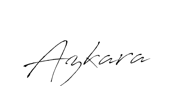 How to make Azkara name signature. Use Antro_Vectra style for creating short signs online. This is the latest handwritten sign. Azkara signature style 6 images and pictures png