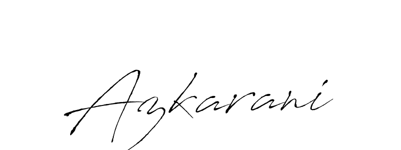 How to make Azkarani signature? Antro_Vectra is a professional autograph style. Create handwritten signature for Azkarani name. Azkarani signature style 6 images and pictures png