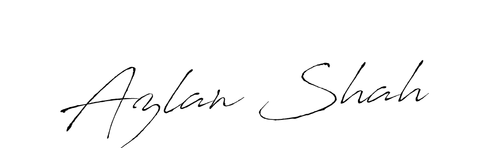 Use a signature maker to create a handwritten signature online. With this signature software, you can design (Antro_Vectra) your own signature for name Azlan Shah. Azlan Shah signature style 6 images and pictures png