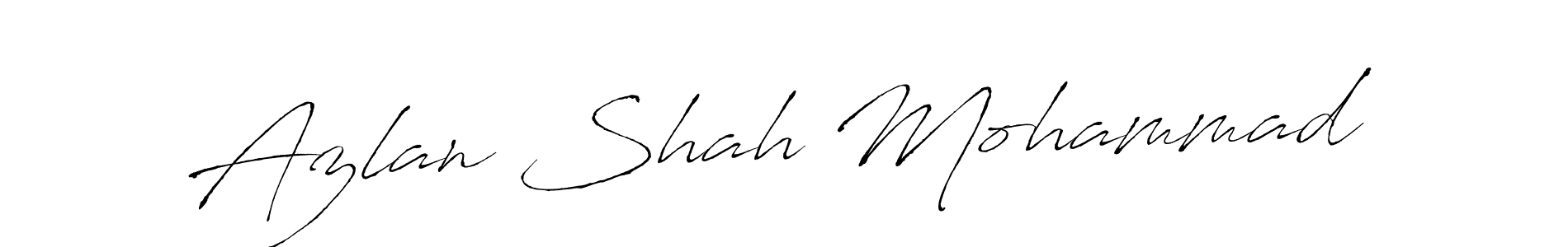 How to make Azlan Shah Mohammad signature? Antro_Vectra is a professional autograph style. Create handwritten signature for Azlan Shah Mohammad name. Azlan Shah Mohammad signature style 6 images and pictures png