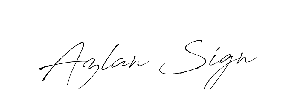 Make a beautiful signature design for name Azlan Sign. Use this online signature maker to create a handwritten signature for free. Azlan Sign signature style 6 images and pictures png