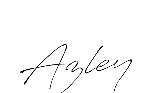 Create a beautiful signature design for name Azley. With this signature (Antro_Vectra) fonts, you can make a handwritten signature for free. Azley signature style 6 images and pictures png