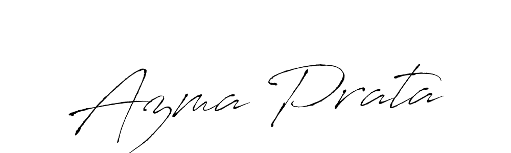 Make a beautiful signature design for name Azma Prata. With this signature (Antro_Vectra) style, you can create a handwritten signature for free. Azma Prata signature style 6 images and pictures png