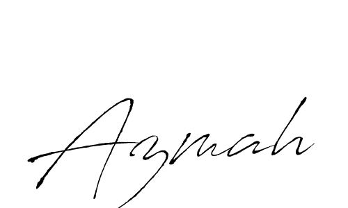 Similarly Antro_Vectra is the best handwritten signature design. Signature creator online .You can use it as an online autograph creator for name Azmah. Azmah signature style 6 images and pictures png