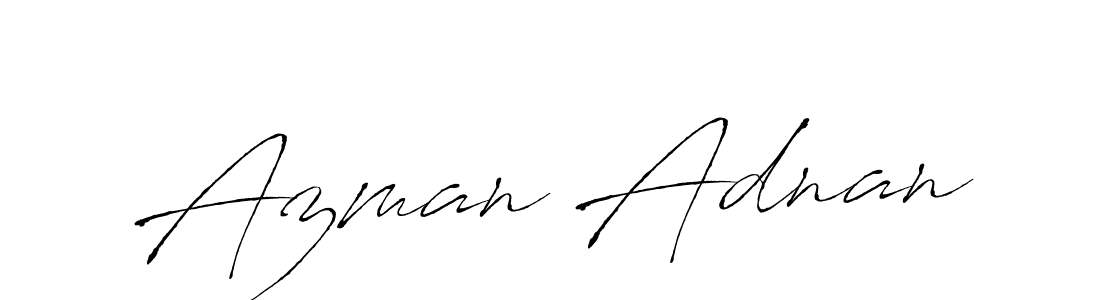 Make a beautiful signature design for name Azman Adnan. Use this online signature maker to create a handwritten signature for free. Azman Adnan signature style 6 images and pictures png