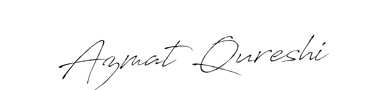 You can use this online signature creator to create a handwritten signature for the name Azmat Qureshi. This is the best online autograph maker. Azmat Qureshi signature style 6 images and pictures png