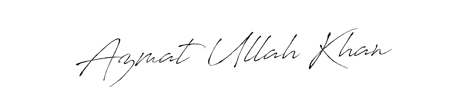 This is the best signature style for the Azmat Ullah Khan name. Also you like these signature font (Antro_Vectra). Mix name signature. Azmat Ullah Khan signature style 6 images and pictures png