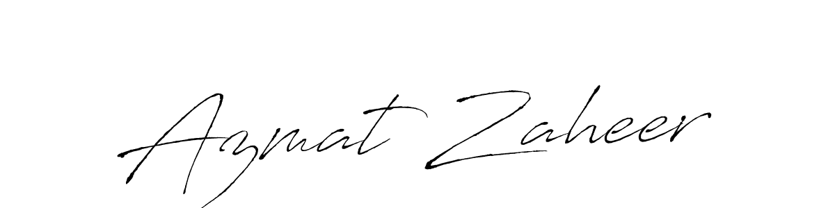 Here are the top 10 professional signature styles for the name Azmat Zaheer. These are the best autograph styles you can use for your name. Azmat Zaheer signature style 6 images and pictures png