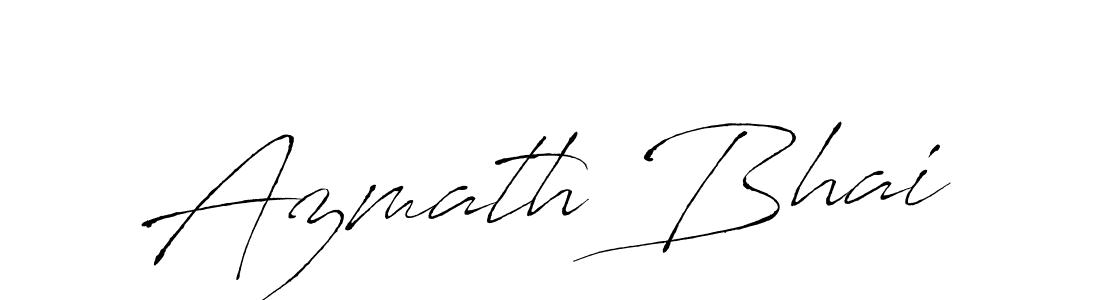 Make a beautiful signature design for name Azmath Bhai. Use this online signature maker to create a handwritten signature for free. Azmath Bhai signature style 6 images and pictures png