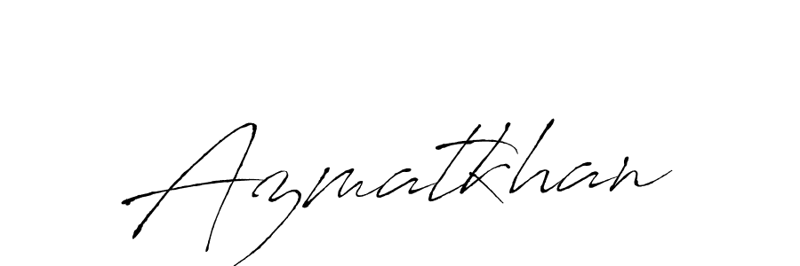 Also You can easily find your signature by using the search form. We will create Azmatkhan name handwritten signature images for you free of cost using Antro_Vectra sign style. Azmatkhan signature style 6 images and pictures png