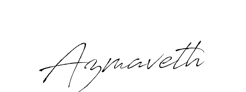 Design your own signature with our free online signature maker. With this signature software, you can create a handwritten (Antro_Vectra) signature for name Azmaveth. Azmaveth signature style 6 images and pictures png