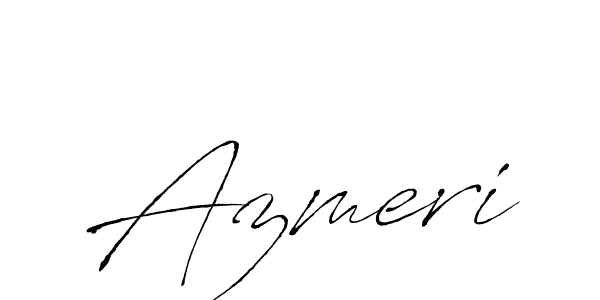 Make a beautiful signature design for name Azmeri. Use this online signature maker to create a handwritten signature for free. Azmeri signature style 6 images and pictures png