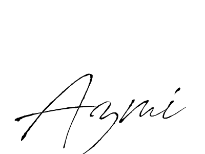 How to make Azmi signature? Antro_Vectra is a professional autograph style. Create handwritten signature for Azmi name. Azmi signature style 6 images and pictures png