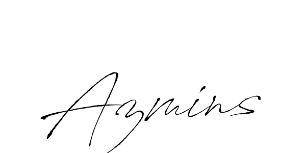 Azmins stylish signature style. Best Handwritten Sign (Antro_Vectra) for my name. Handwritten Signature Collection Ideas for my name Azmins. Azmins signature style 6 images and pictures png