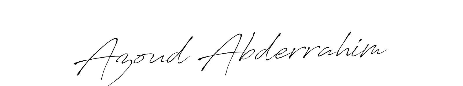 It looks lik you need a new signature style for name Azoud Abderrahim. Design unique handwritten (Antro_Vectra) signature with our free signature maker in just a few clicks. Azoud Abderrahim signature style 6 images and pictures png
