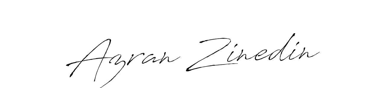 The best way (Antro_Vectra) to make a short signature is to pick only two or three words in your name. The name Azran Zinedin include a total of six letters. For converting this name. Azran Zinedin signature style 6 images and pictures png