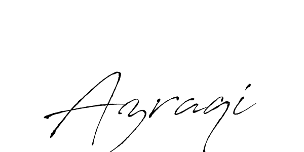 Create a beautiful signature design for name Azraqi. With this signature (Antro_Vectra) fonts, you can make a handwritten signature for free. Azraqi signature style 6 images and pictures png