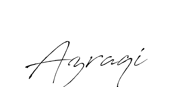 Design your own signature with our free online signature maker. With this signature software, you can create a handwritten (Antro_Vectra) signature for name Azraqi. Azraqi signature style 6 images and pictures png