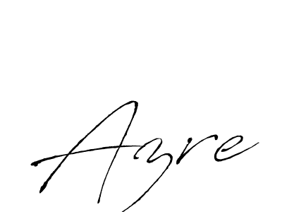 Azre stylish signature style. Best Handwritten Sign (Antro_Vectra) for my name. Handwritten Signature Collection Ideas for my name Azre. Azre signature style 6 images and pictures png