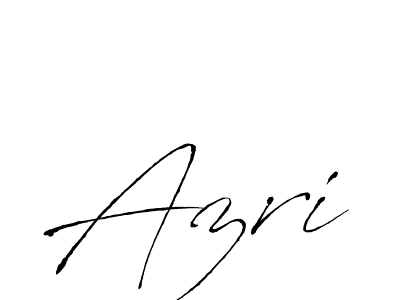Azri stylish signature style. Best Handwritten Sign (Antro_Vectra) for my name. Handwritten Signature Collection Ideas for my name Azri. Azri signature style 6 images and pictures png