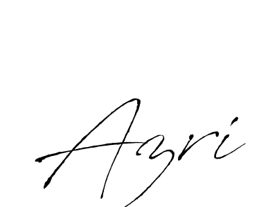 Make a beautiful signature design for name Azri. With this signature (Antro_Vectra) style, you can create a handwritten signature for free. Azri signature style 6 images and pictures png