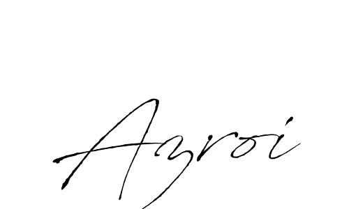 Design your own signature with our free online signature maker. With this signature software, you can create a handwritten (Antro_Vectra) signature for name Azroi. Azroi signature style 6 images and pictures png