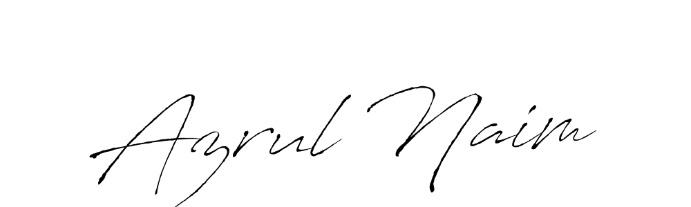 This is the best signature style for the Azrul Naim name. Also you like these signature font (Antro_Vectra). Mix name signature. Azrul Naim signature style 6 images and pictures png