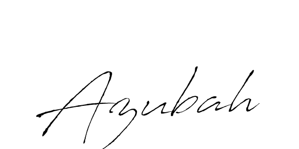 The best way (Antro_Vectra) to make a short signature is to pick only two or three words in your name. The name Azubah include a total of six letters. For converting this name. Azubah signature style 6 images and pictures png