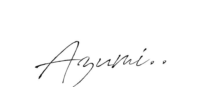 if you are searching for the best signature style for your name Azumi... so please give up your signature search. here we have designed multiple signature styles  using Antro_Vectra. Azumi.. signature style 6 images and pictures png