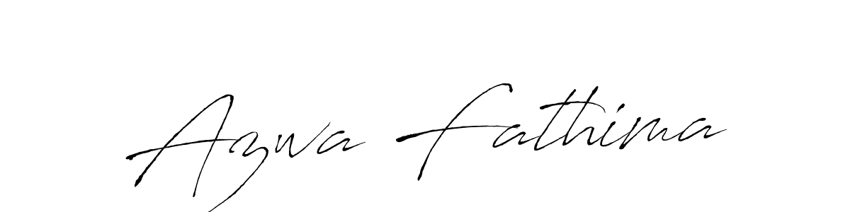 Also we have Azwa Fathima name is the best signature style. Create professional handwritten signature collection using Antro_Vectra autograph style. Azwa Fathima signature style 6 images and pictures png
