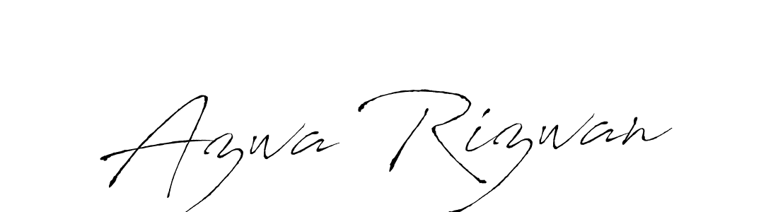 You can use this online signature creator to create a handwritten signature for the name Azwa Rizwan. This is the best online autograph maker. Azwa Rizwan signature style 6 images and pictures png