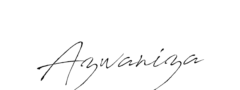 Also You can easily find your signature by using the search form. We will create Azwaniza name handwritten signature images for you free of cost using Antro_Vectra sign style. Azwaniza signature style 6 images and pictures png