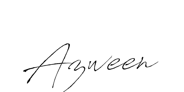 How to make Azween name signature. Use Antro_Vectra style for creating short signs online. This is the latest handwritten sign. Azween signature style 6 images and pictures png