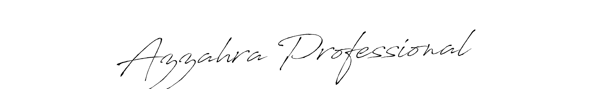 How to make Azzahra Professional signature? Antro_Vectra is a professional autograph style. Create handwritten signature for Azzahra Professional name. Azzahra Professional signature style 6 images and pictures png