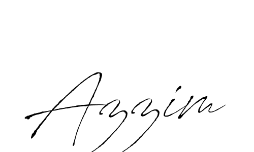 Make a beautiful signature design for name Azzim. Use this online signature maker to create a handwritten signature for free. Azzim signature style 6 images and pictures png