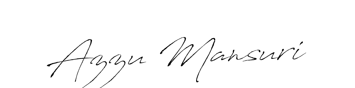 Similarly Antro_Vectra is the best handwritten signature design. Signature creator online .You can use it as an online autograph creator for name Azzu Mansuri. Azzu Mansuri signature style 6 images and pictures png