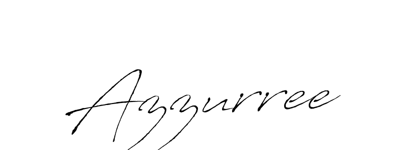 How to make Azzurree name signature. Use Antro_Vectra style for creating short signs online. This is the latest handwritten sign. Azzurree signature style 6 images and pictures png