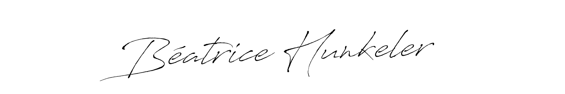 It looks lik you need a new signature style for name Béatrice Hunkeler. Design unique handwritten (Antro_Vectra) signature with our free signature maker in just a few clicks. Béatrice Hunkeler signature style 6 images and pictures png