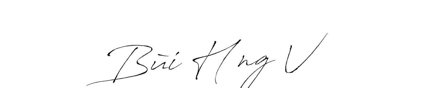 The best way (Antro_Vectra) to make a short signature is to pick only two or three words in your name. The name Bùi Hồng Vũ include a total of six letters. For converting this name. Bùi Hồng Vũ signature style 6 images and pictures png